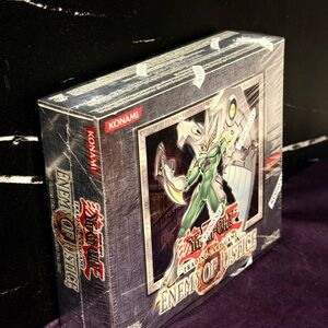 Konami Yugioh Enemy of Justice Carding Game Hobby Booster Box - 24 Pack (VLP)